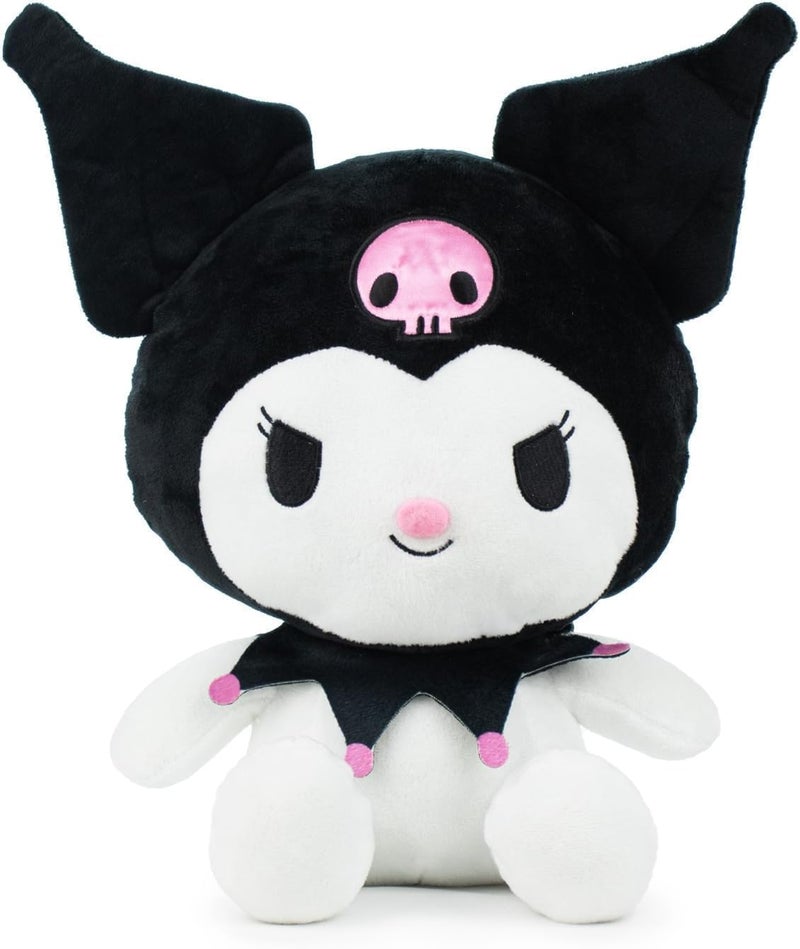 Hello Kitty Sanrio Hello Kitty and Friends Kuromi Small Plush Toy (20 cm, Black/White) - Image 1